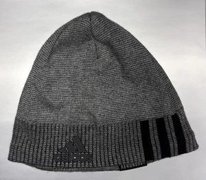 Adidas Creator II Beanie Herren Winter Strickmütze Mütze Haube grau - Bild 1 von 3