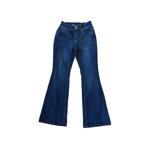 NOBO No Boundaries Jeans Bootcut High Rise Stretch Dark Blue Junior Women Size 9 - Picture 1 of 7