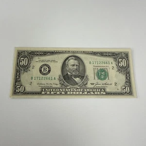 1985 50 Dollar Bill - Picture 1 of 6