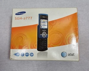 Vintage Samsung SGH-A77 Cellular Slide Phone w/Orig Box Charger & Guide AT&T - Picture 1 of 14