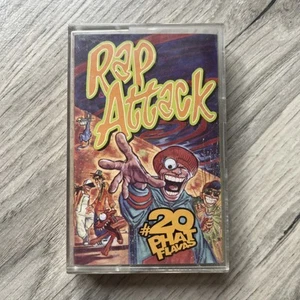 Rap Attack 20 Track Cassette Tape 1994 Hip Hop - Picture 1 of 7