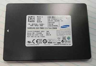Samsung 256GB PM851 SSD Professional SATA III 2.5" Solid State Drive MZ-7PD256D - Bild 1 von 4