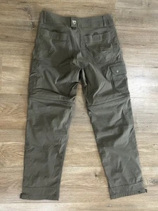 Pantalones Kuhl Hombres 30x30 Verde Renegado Convertible Sigiloso Cremallera Senderismo Aire Libre - Imagen 1 de 4