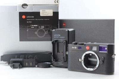 🎦SC:13.162【MINT】Leica M8 Black 10.3MP Digital Rangefinder Camera dal... - Immagine 1 di 4