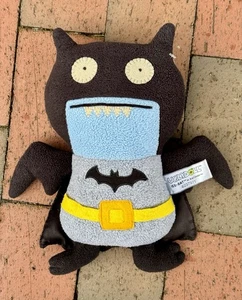 UGLYDOLL Ice-Bat As Batman Plush Black Gund 2013 DC Comics 11” RARE - Picture 1 of 5
