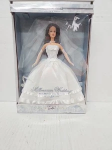 Barbie The Bridal Collection Millennium Wedding Brunette 1999 Doll - Picture 1 of 8
