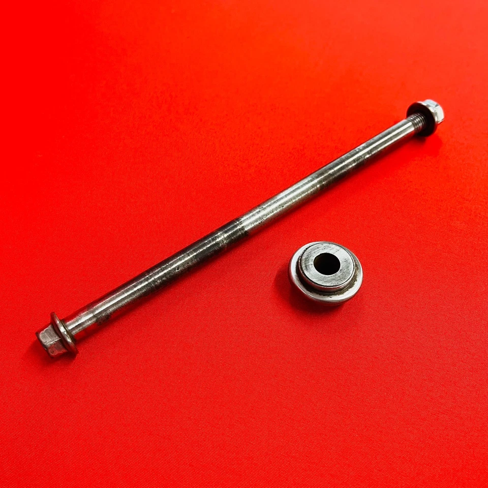 DRZ125 EJE DELANTERO RUEDA PERNO COMPLETO OEM GENUINO SUZUKI DR-Z DRZ 125 (03-07) Foto 1 de 4