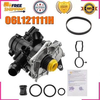 Engine Water Pump 06L121111H For A4 A3 TT VW Tiguan Jetta Golf GTI Beetle 2.0T - Image 1 of 4