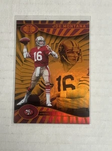 2024 Panini Illusions Joe Montana Orange Trophy Collezione #98 San Francisco - Foto 1 di 2