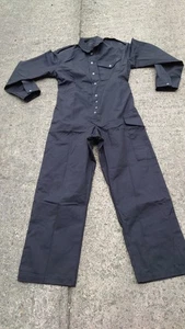 Damen oder Herren oder Kinder Ex Armee schwarze Farbe Boilersuit oder Overall. - Bild 1 von 3