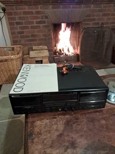 ATEMBERAUBENDES Kenwood KX-w8050 Kassettendeck mit Anleitung, funktionstüchtiger Zustand  - Bild 1 von 5