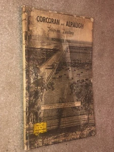 VINTAGE TELEPHONE BOOK CORCORAN & ALPAUGH PHONE DIRECTORY YELLOW PAGES NOV 1960 - Bild 1 von 1