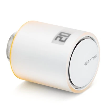 Netatmo Valvola Termostatica smart Wifi Intelligente 8 x 5.8 x 5.8 cm; 190 gr
