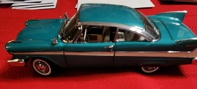 FRANKLIN MINT 1958 PLYMOUTH BEVEDERE L.E. #606 of 2500 1:24 - Image 1 of 4