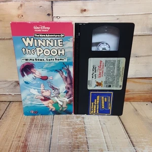 Winnie the Pooh Wind Some Lose Some VHS Used Disney Kids Animation Classic - Picture 1 of 4