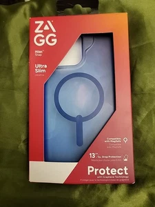 ZAGG Milan Snap Case For iPhone 15 Pro Max- Glacier (MagSafe) Brand NEW - Picture 1 of 3