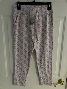 Kate Quinn Damen Jogginghose Mushroom Pink Bamboo Pull On Stretch Gr. S NEU - Bild 1 von 3
