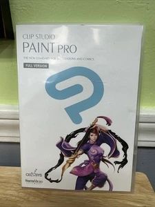 CLIP STUDIO PAINT PRO VOLLVERSION. Nur CD und Hülle - Bild 1 von 3