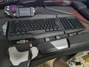 Mad Catz S.T.R.I.K.E. 7 Strike 7 Tastiera Gaming. Leggi Bene ! - Photo 1/5