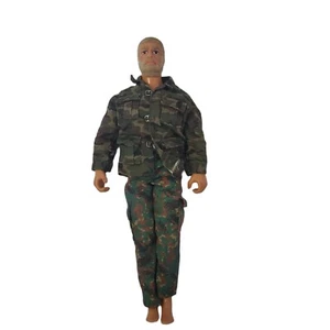 Vintage Hasbro 1992 Gi Joe 12" Rock N Roll Actionfigur Scar Flocked Hair - Bild 1 von 5