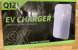 Evayafox Level 2 Q12-LED EV Charger 48 Amp RFID Card, 25ft Cable, 240V, 11 KW - Picture 1 of 7