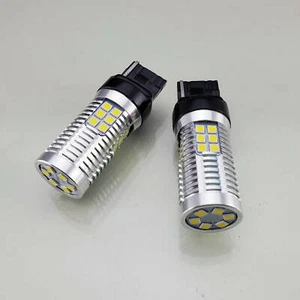 W21W 7440 582 LED bulbs 30x SMD3030 HQ Automotive 2pcs 100% CanBus - Picture 1 of 4