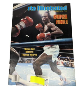 Vintage September 28, 1981 Sports Illustrated Sugar Ray Leonard Hearns Boxing - Picture 1 of 7