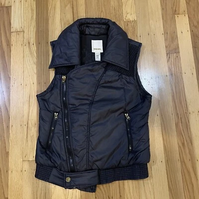 Chaleco Diesel Acolchado Motociclista Y2K Para Mujer Talla S Negro Foto 1 de 4