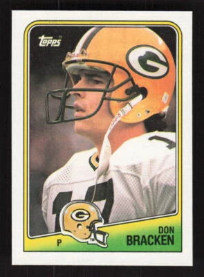 1988 Topps #320 Don Bracken Rookie Green Bay Packers - Image 1 of 2