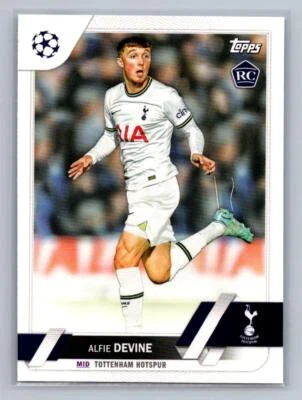 Alfie Devine 2022-23 Topps UEFA Club Competitions RC #129 - Image 1 of 2
