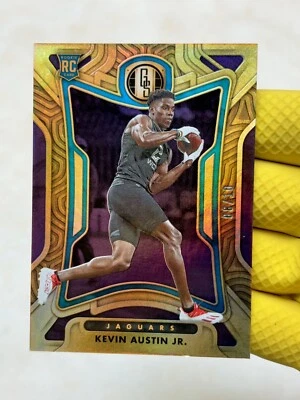 2021 Panini Gold Standard Kevin Austin Jr #168 RC /10 VERY RARE SHARP CENTERED - Image 1 of 3