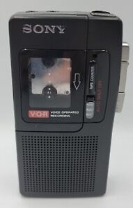 Sony M-550V Pressman Microcassette Recorder with VOR for Parts or Repair.