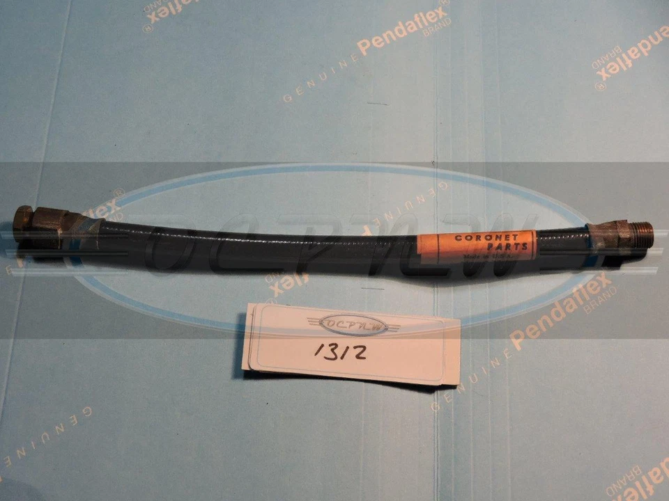 Ford Edsel Mercury 1952-62 NOS Fuel Line 1312 Metal Lined Made in USA - Image 1 of 1