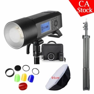 Godox TTL 2.4G AD400Pro Outdoor Flash Light Speedlite BD-08 Color Gel Honeycomb - Picture 1 of 12