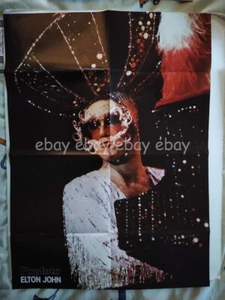 Elton John Bay City Rollers Poster Germany 1970s - Imagen 1 de 3