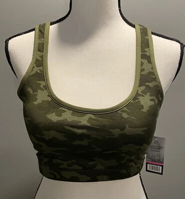  NEW W/TAGS Camouflage Sports Bra Foto 1 de 3