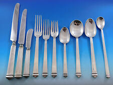 Hampton by Tiffany Sterling Silver Flatware Set for 12 Service 127 pcs Dinner