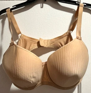 Freya Idol Bra Size 38DDD Full Cup T-Shirt Moulded Seamless Beige AA1050 NWOT - Picture 1 of 3