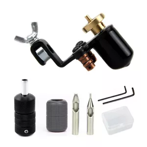 Kit de ametralladora de tatuaje giratorio revestimiento sombreador con punta de agarre suministro de aleación de aluminio - Imagen 1 de 10