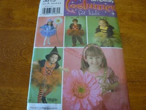 OOP Simplicity 3615. Sweet Toddler Costumes! Sz 1/2-4! Uncut! FREE SHIPPING! - Picture 1 of 2