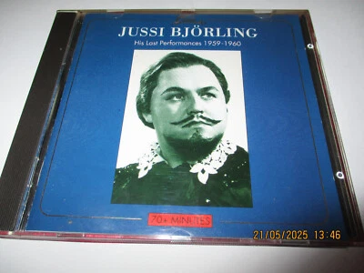 CD-JUSSI BJÖRLING---His Last Performances 1959-1960--NEUWERTIG !-- - Bild 1 von 3