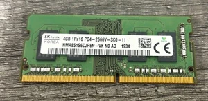 SK Hynix HMA851S6CJR6N-VK 4GB 1Rx16 PC4-2666V-SC0-11 - Picture 1 of 2