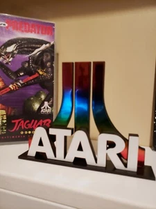Atari sign display Video( Atari show it off ,Atari ST,5200 ,7800, 2600,Jaguar)  - Picture 1 of 9