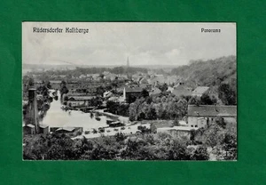 AK Rüdersdorf Kalkberge --Ortsansicht- Panorama -- um 1919 (K) - Bild 1 von 2