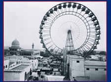 Chicago Illinois 1893 World's Fair United States Travel Advertisement Poster 4
