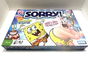 SORRY! SpongeBob Squarepants Board Game 100% Complete Parker Brothers Mr Crabs - Picture 1 of 11