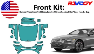 For Genesis G80 Electrified 2023-2024 Front Paint Protection Film PreCutKit PPF - Picture 1 of 7