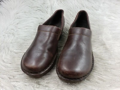 Zapatos estilo zueco informales de cuero marrón EASTLAND 3641-18 talla 9 Foto 1 de 4