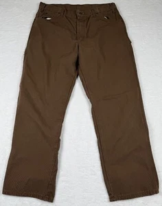 Dickie's Pantalone Uomo 36x30 Marrone Falegname Abbigliamento da Lavoro Costruzione Esterno - Foto 1 di 11