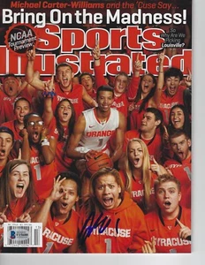 MICHAEL CARTER-WILLIAMS Signed SPORTS ILLUSTRATED with Beckett COA (NO Label) - Picture 1 of 1